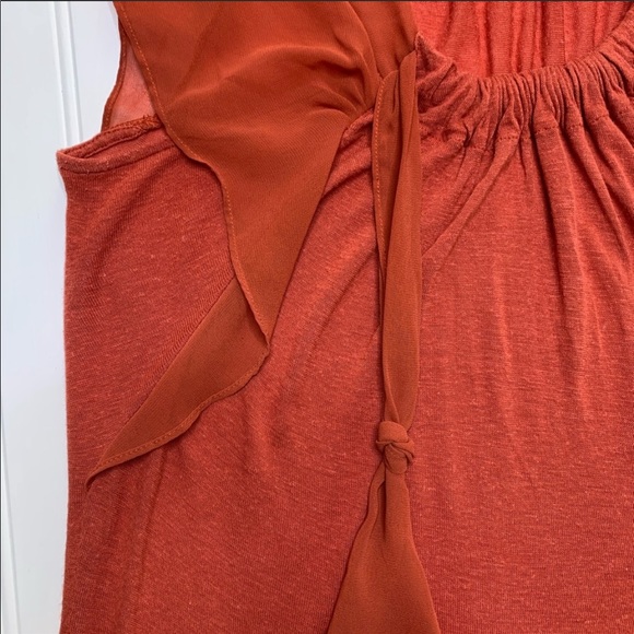 Anthropologie—Deletta—Dark Orange Top - Picture 7 of 16